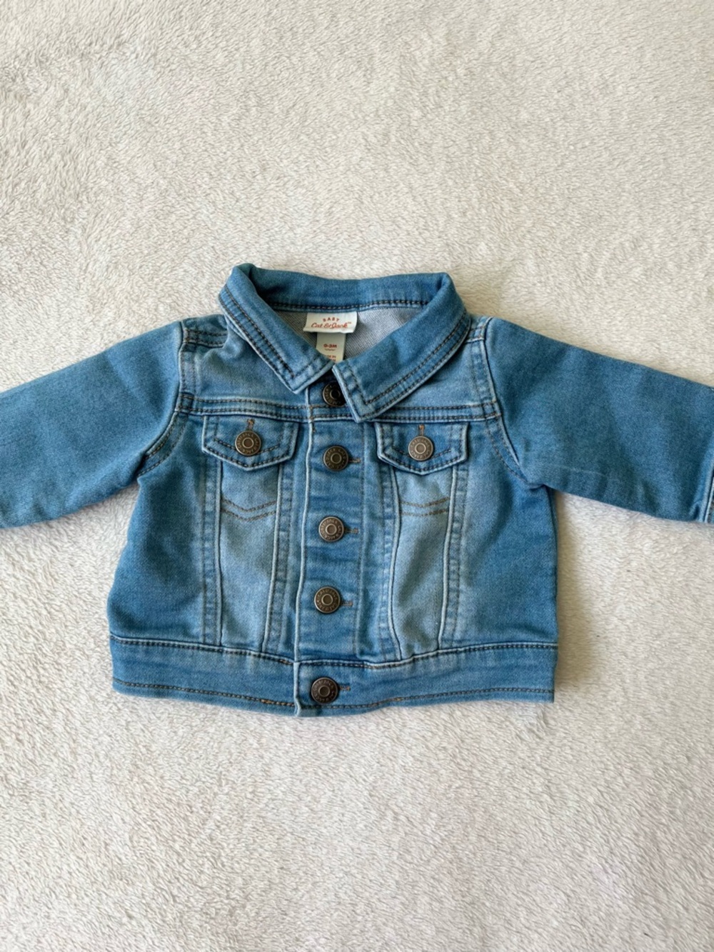 Cat & Jack Light Blue Baby Denim Jacket